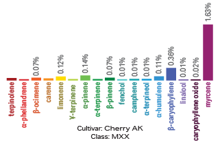 Cherry AK terpene archetype